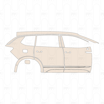 Pre-Cut PPF Volkswagen Talagon R-line 2026