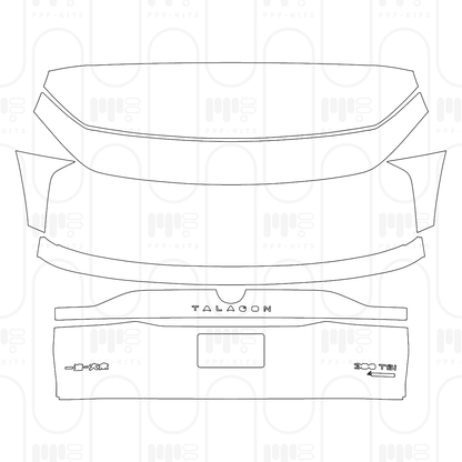 Pre-Cut PPF Volkswagen Talagon Base 2026
