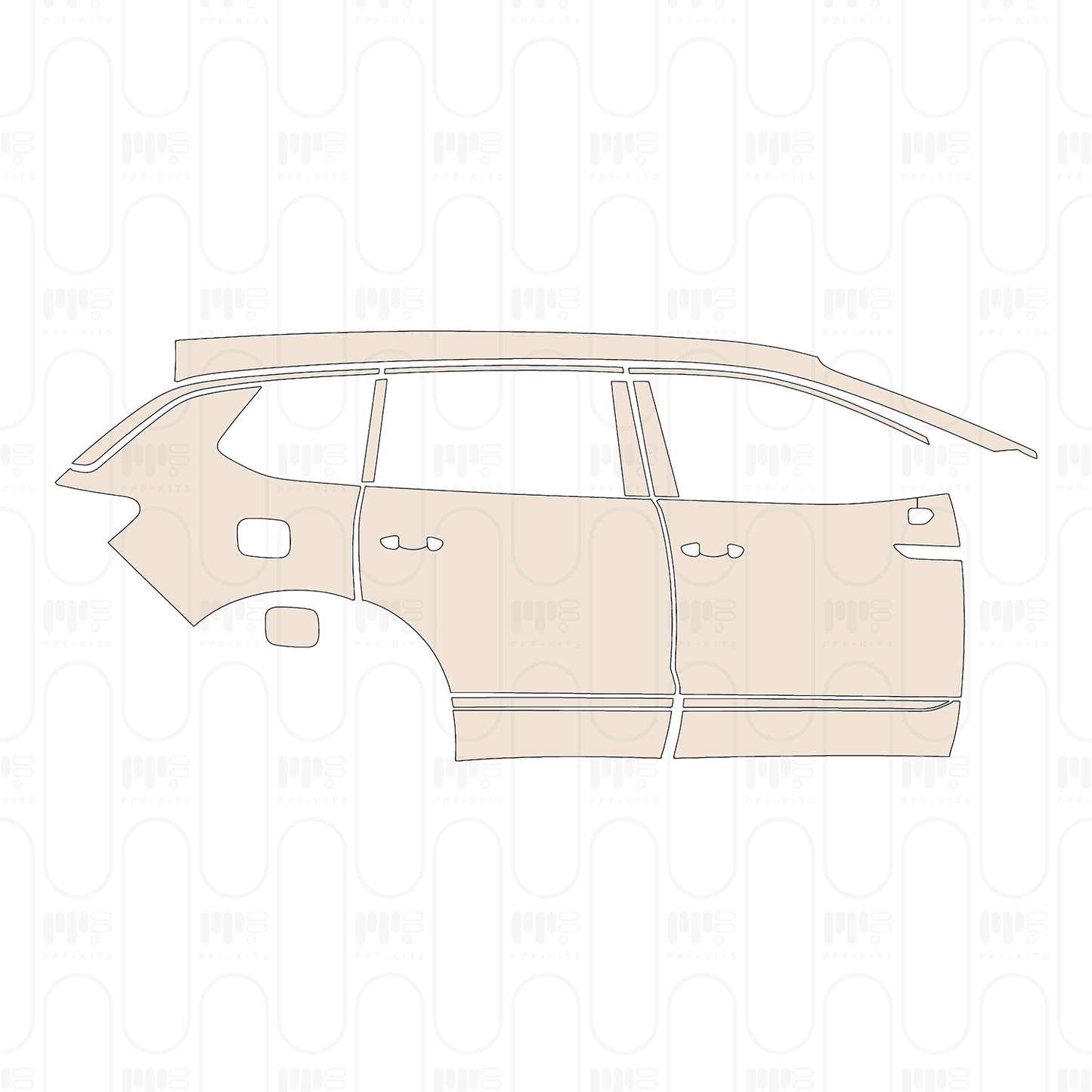 Pre-Cut PPF Volkswagen Talagon Base 2026