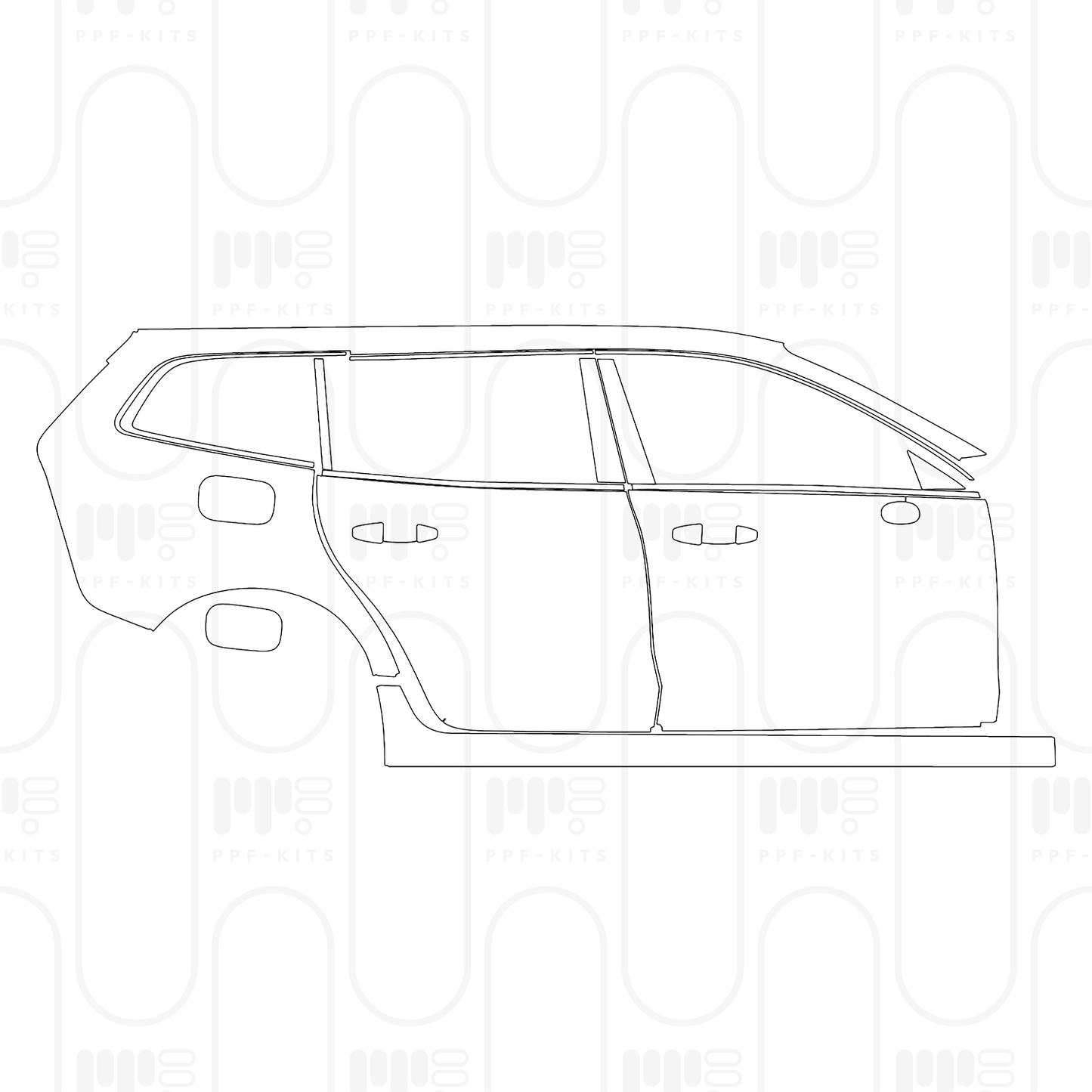 Pre-Cut PPF Volvo V60 Momentum 2026