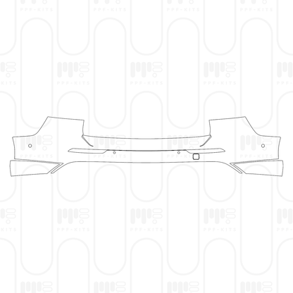 Pre-Cut PPF Volvo V60 R-Design 2026