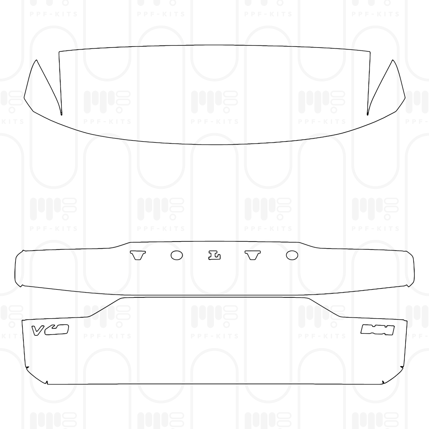 Pre-Cut PPF Volvo V60 Cross Country 2026