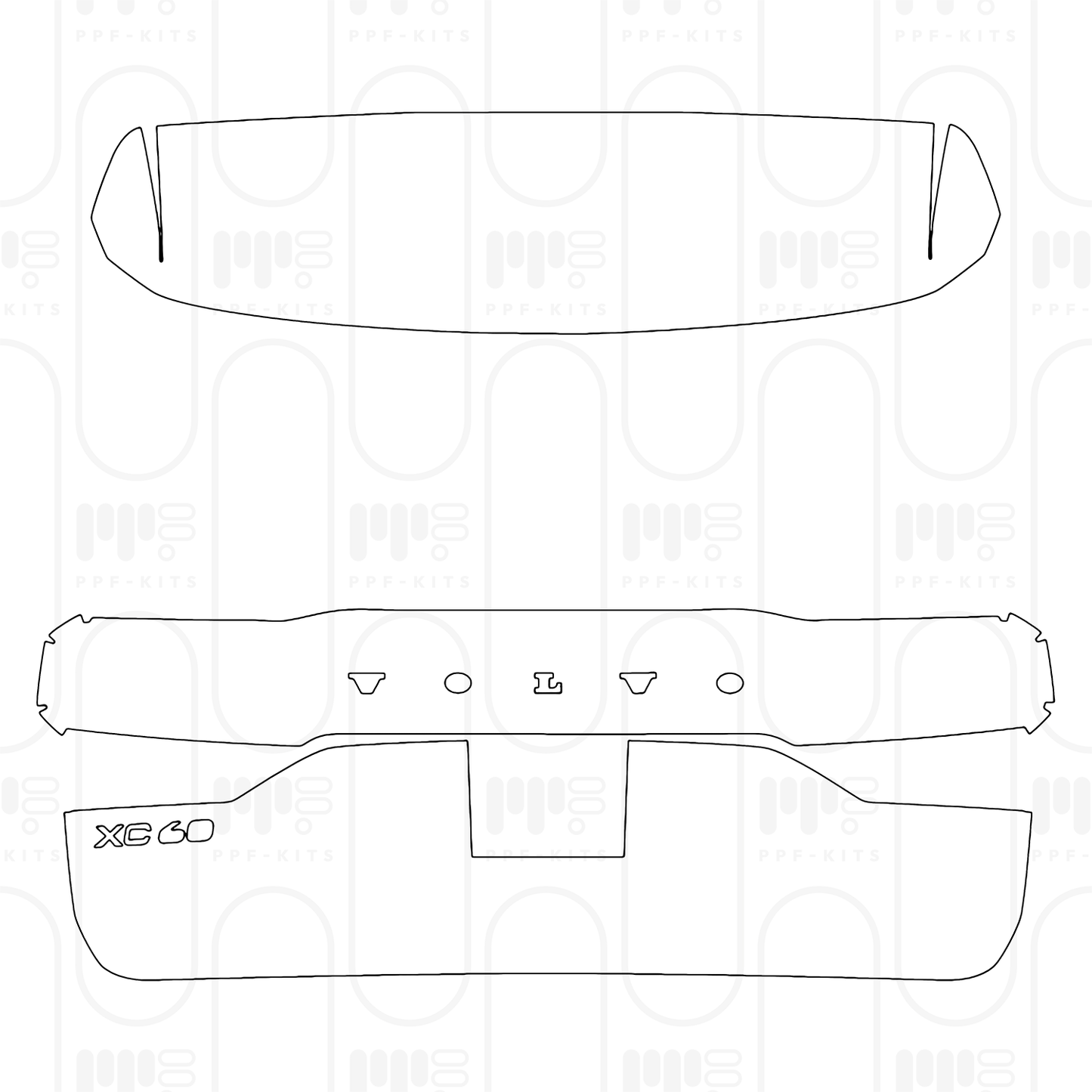Pre-Cut PPF Volvo XC60 Recharge R-Design 2026