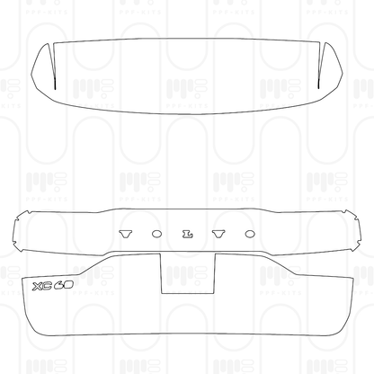 Pre-Cut PPF Volvo XC60 Recharge R-Design 2026