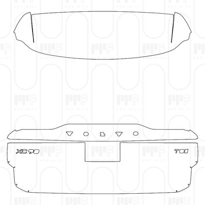 Pre-Cut PPF Volvo XC90 Recharge 2026