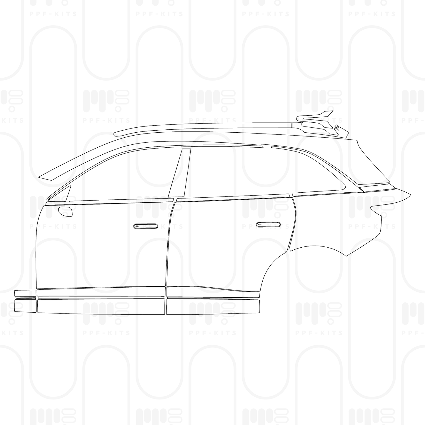 Pre-Cut PPF Xpeng G9 2026