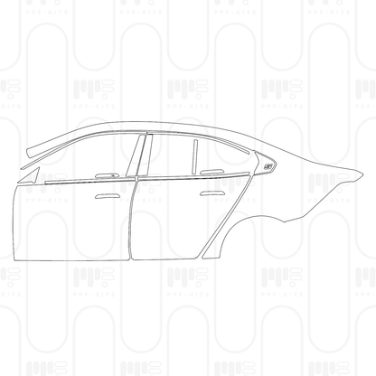 Pre-Cut PPF BMW 5 Series Sedan Standard Wheelbase Base 2026