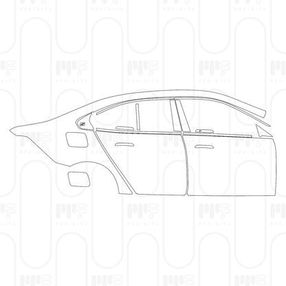 Pre-Cut PPF BMW 5 Series Sedan Standard Wheelbase Base 2026
