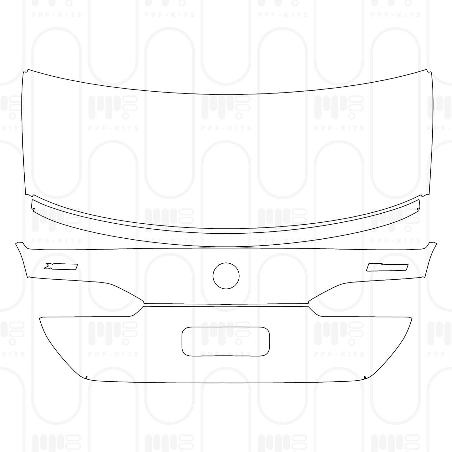 Pre-Cut PPF BMW 5 Series Sedan Standard Wheelbase Base 2026