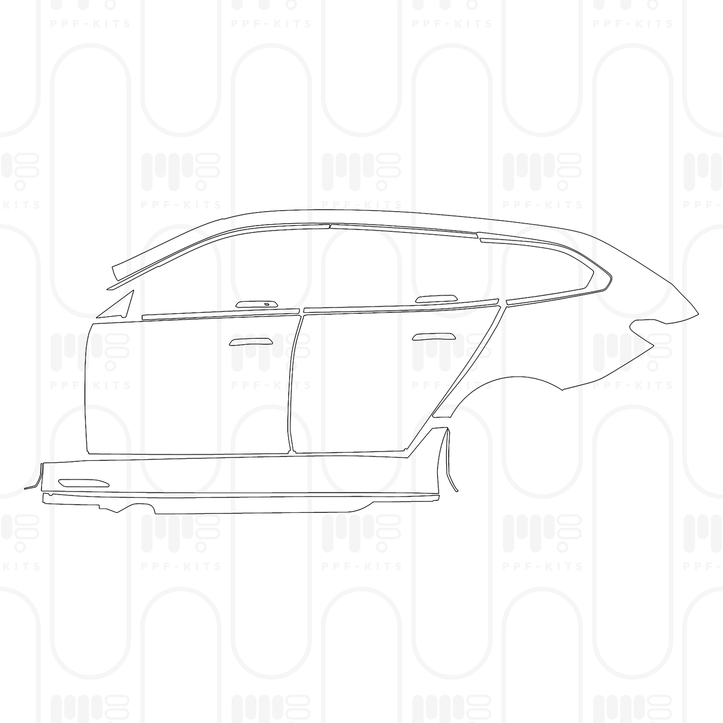 Pre-Cut PPF BMW 5 Series Touring M5 2026
