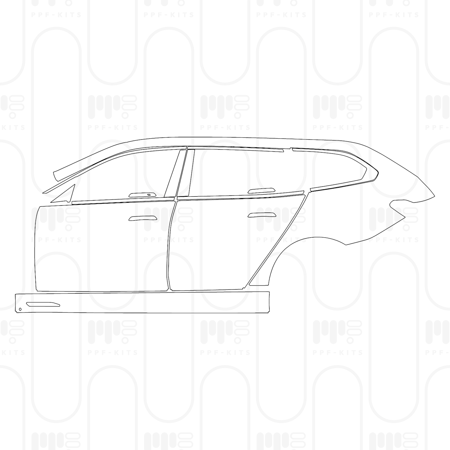 Pre-Cut PPF BMW 5 Series Touring M Sport 2026