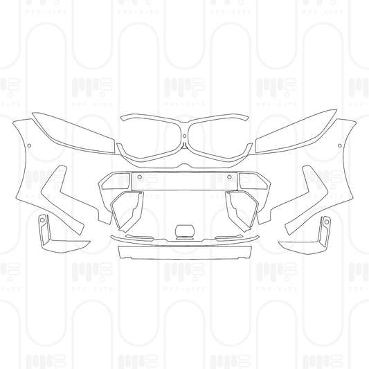 Pre-Cut PPF BMW 3 Series Sedan M Sport Standard Wheelbase 2026