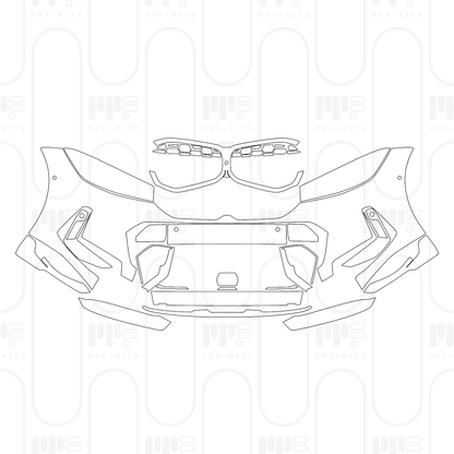 Pre-Cut PPF BMW 3 Series Sedan M340i 2026