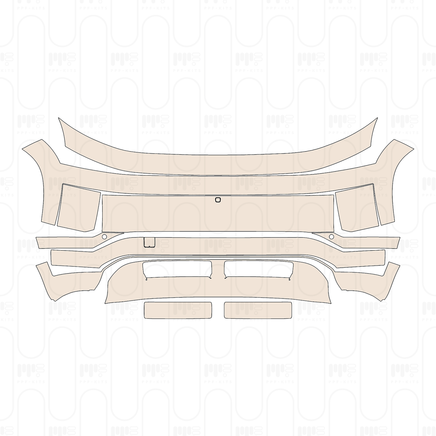 Pre-Cut PPF Hyundai IONIQ 9 SE 2026