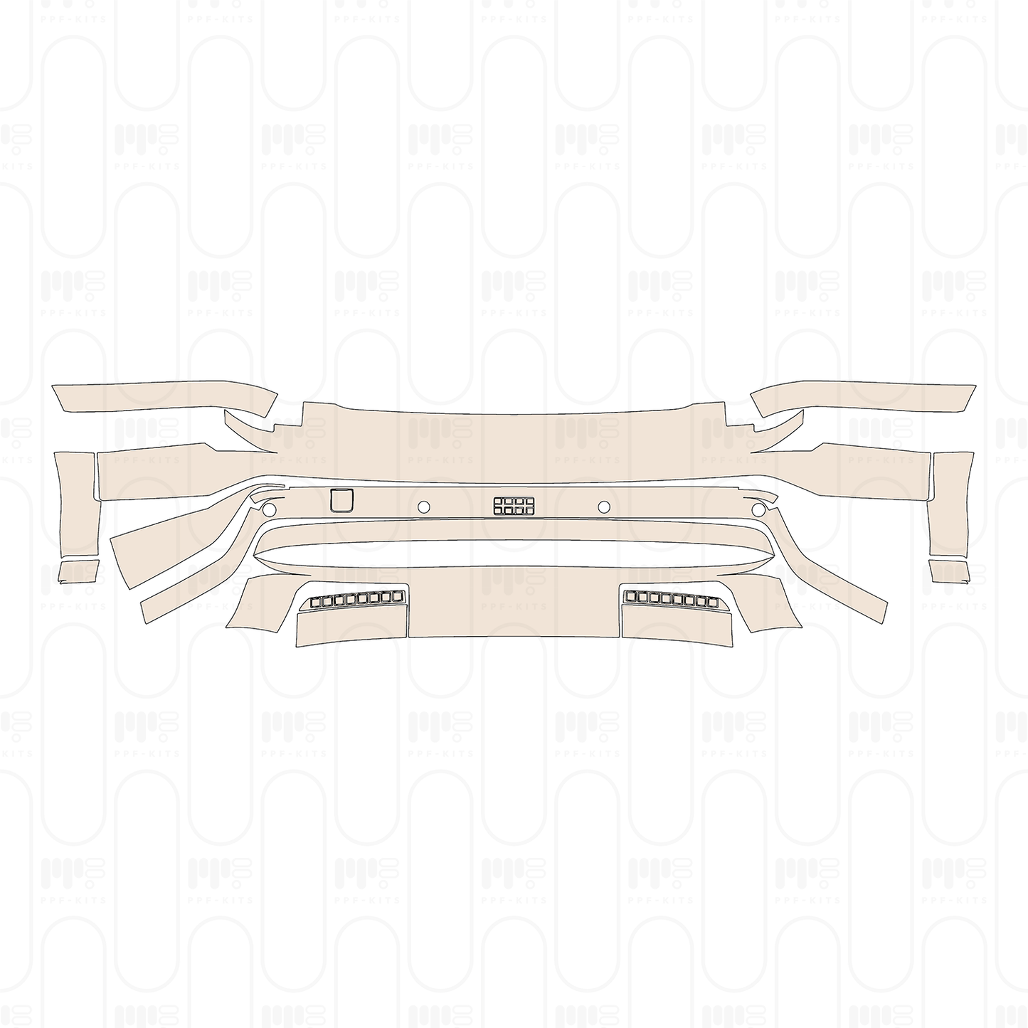 Pre-Cut PPF Hyundai IONIQ 9 SE 2026