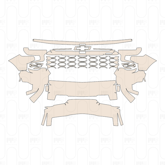 Pre-Cut PPF Chevrolet Silverado 1500 ZR2 2025