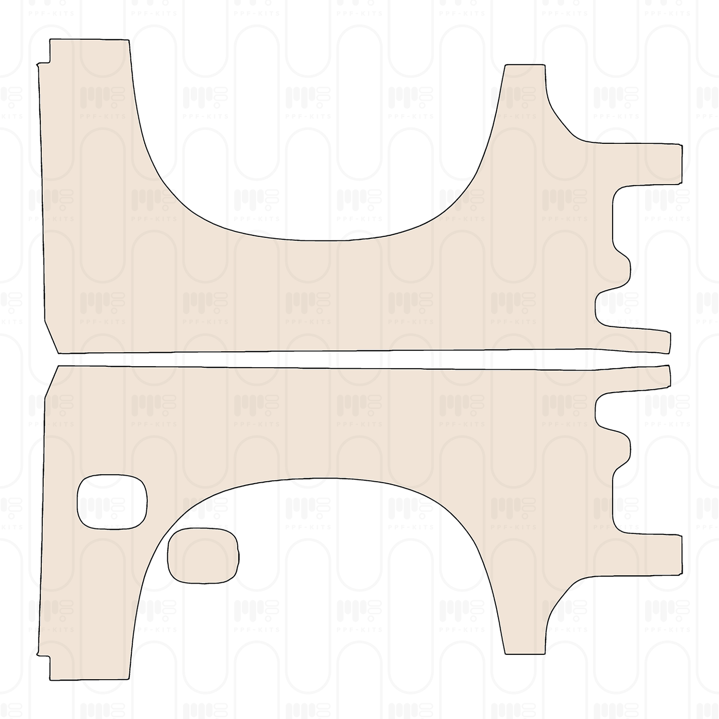 Pre-Cut PPF Chevrolet Silverado 1500 ZR2 2025