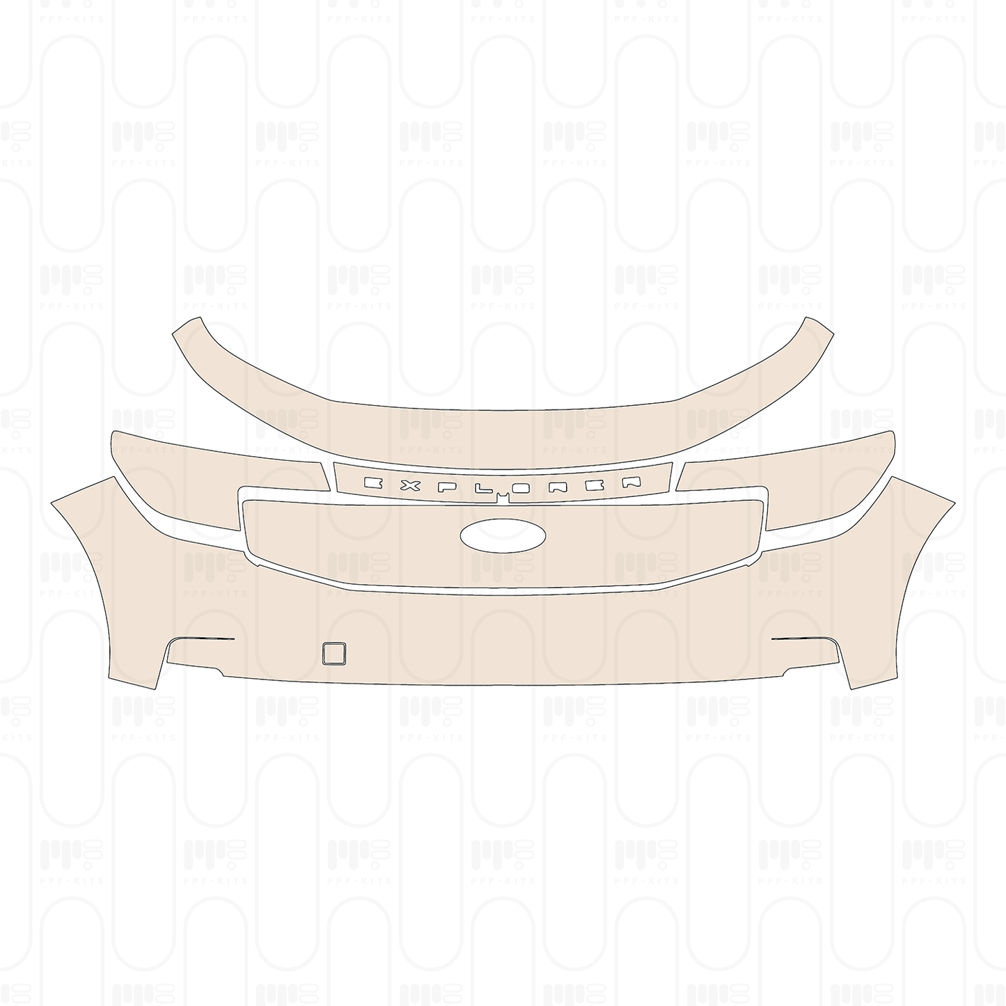 Pre-Cut PPF Ford Explorer EV (EU) Premium 2025