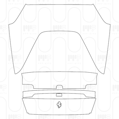 Pre-Cut PPF Ferrari 12Cilindri Coupe 2025