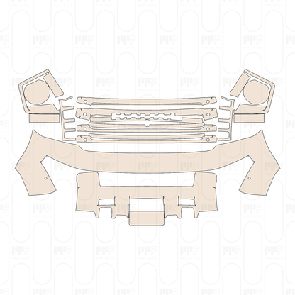 Pre-Cut PPF Haval H9 2025