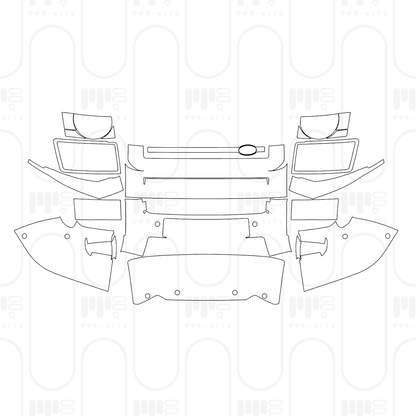 Pre-Cut PPF Land Rover Defender 130 V8 2025