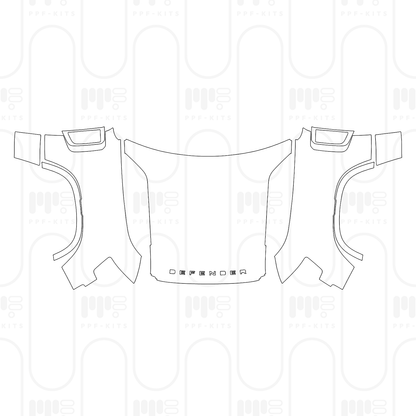 Pre-Cut PPF Land Rover Defender 130 V8 2025