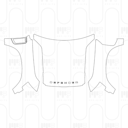 Pre-Cut PPF Land Rover Defender 130 V8 2025