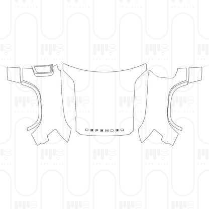 Pre-Cut PPF Land Rover Defender 130 V8 2025