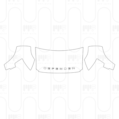 Pre-Cut PPF Land Rover Defender 130 V8 2025