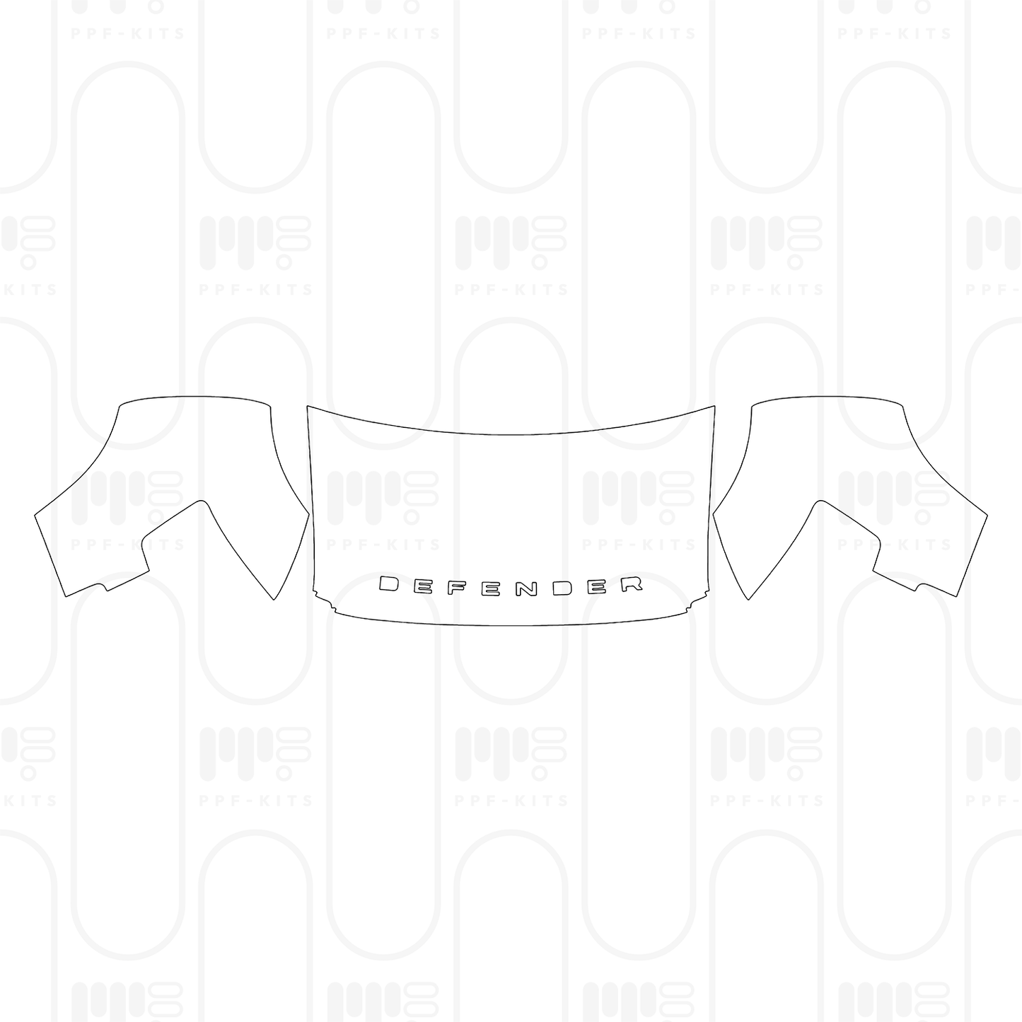 Pre-Cut PPF Land Rover Defender 130 V8 2025