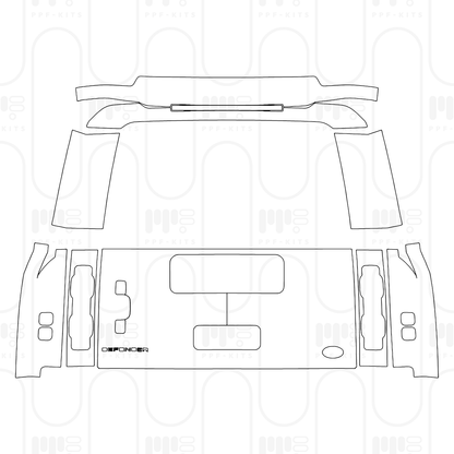 Pre-Cut PPF Land Rover Defender 130 V8 2025