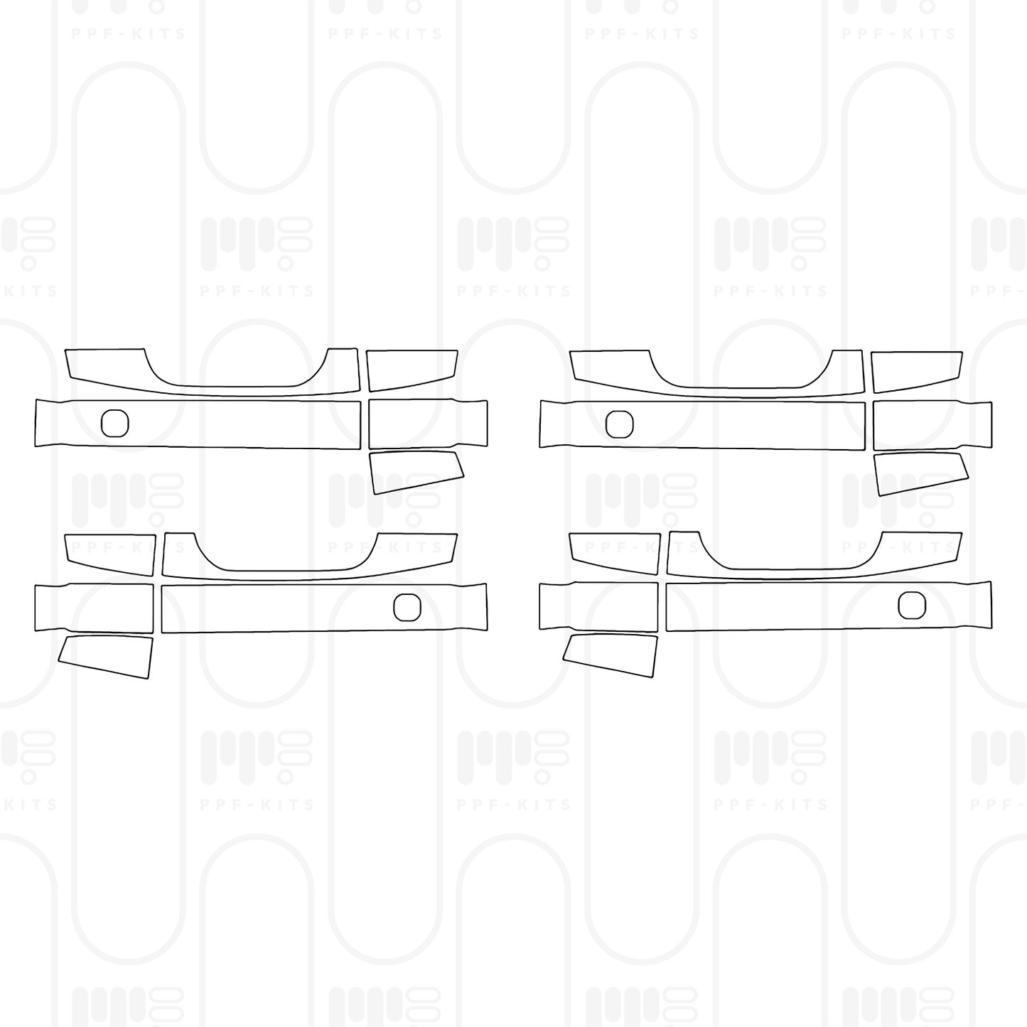 Pre-Cut PPF Land Rover Defender 130 V8 2025