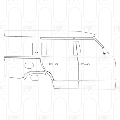 Pre-Cut PPF Land Rover Defender 130 V8 2025