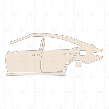 Pre-Cut PPF Lexus ES (US) Luxury 2025