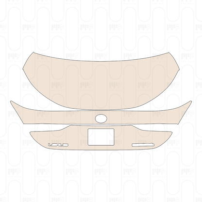 Pre-Cut PPF Lexus ES (US) Luxury 2025