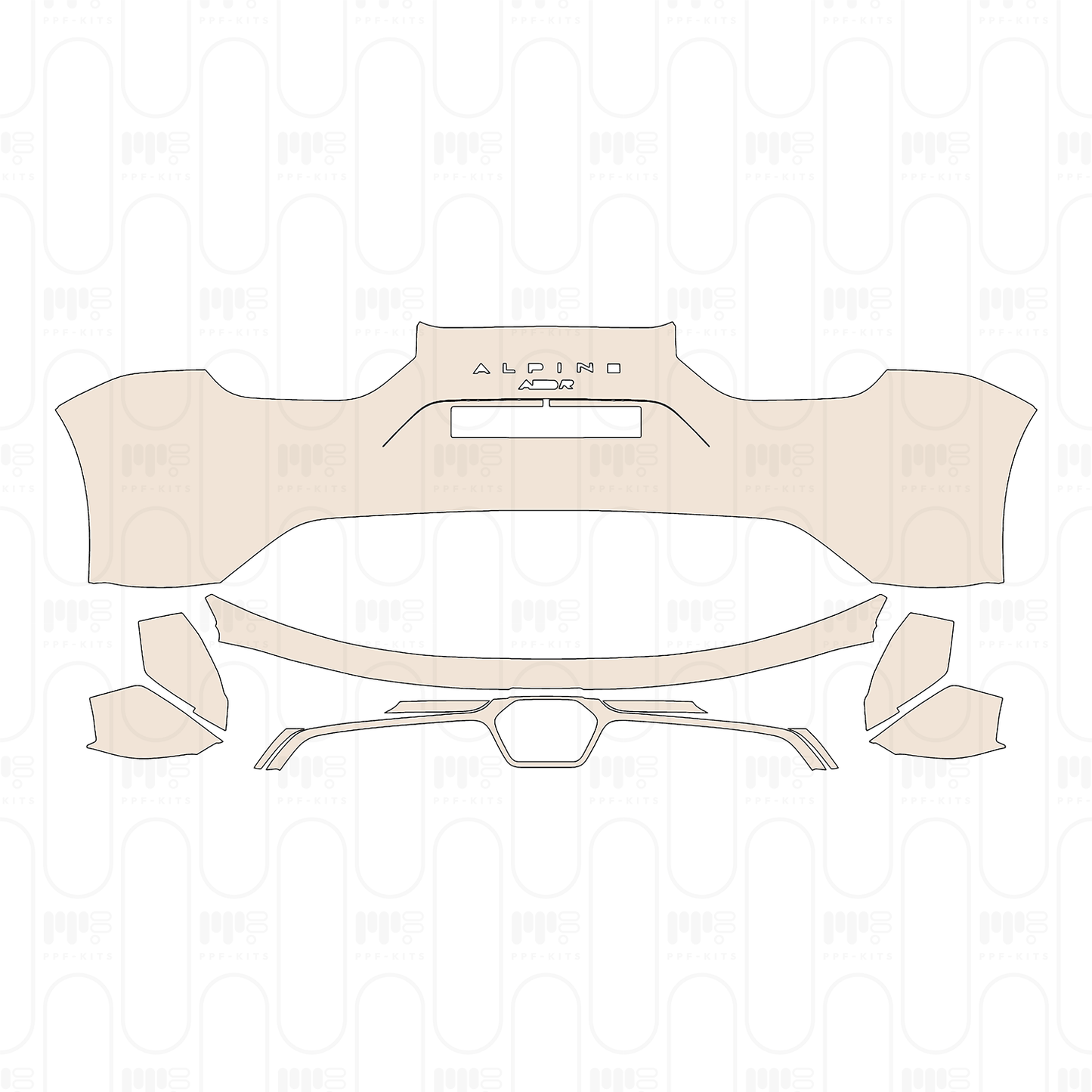 Pre-Cut PPF Alpine A 110 R 2024
