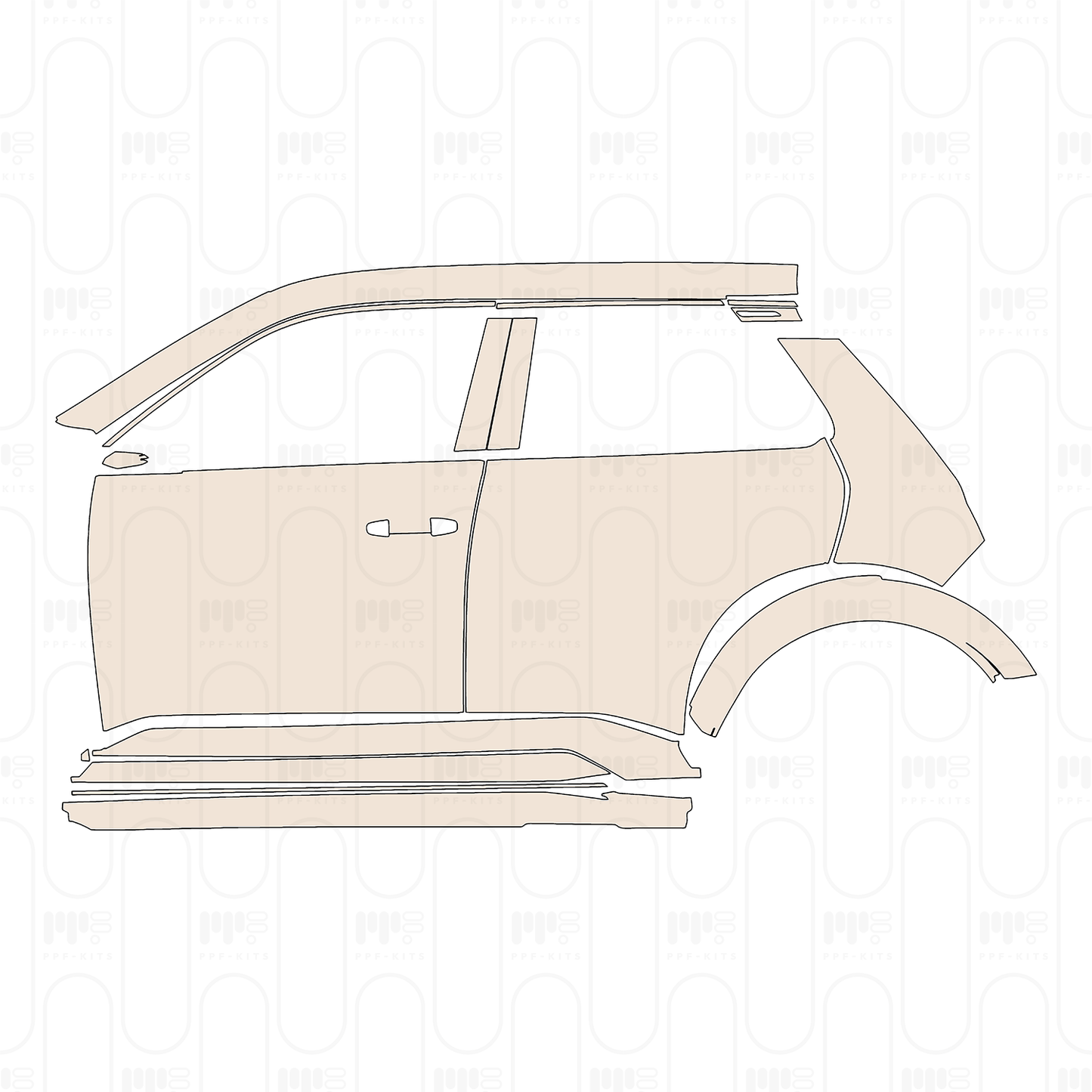 Pre-Cut PPF Alpine A 290 GT 2025