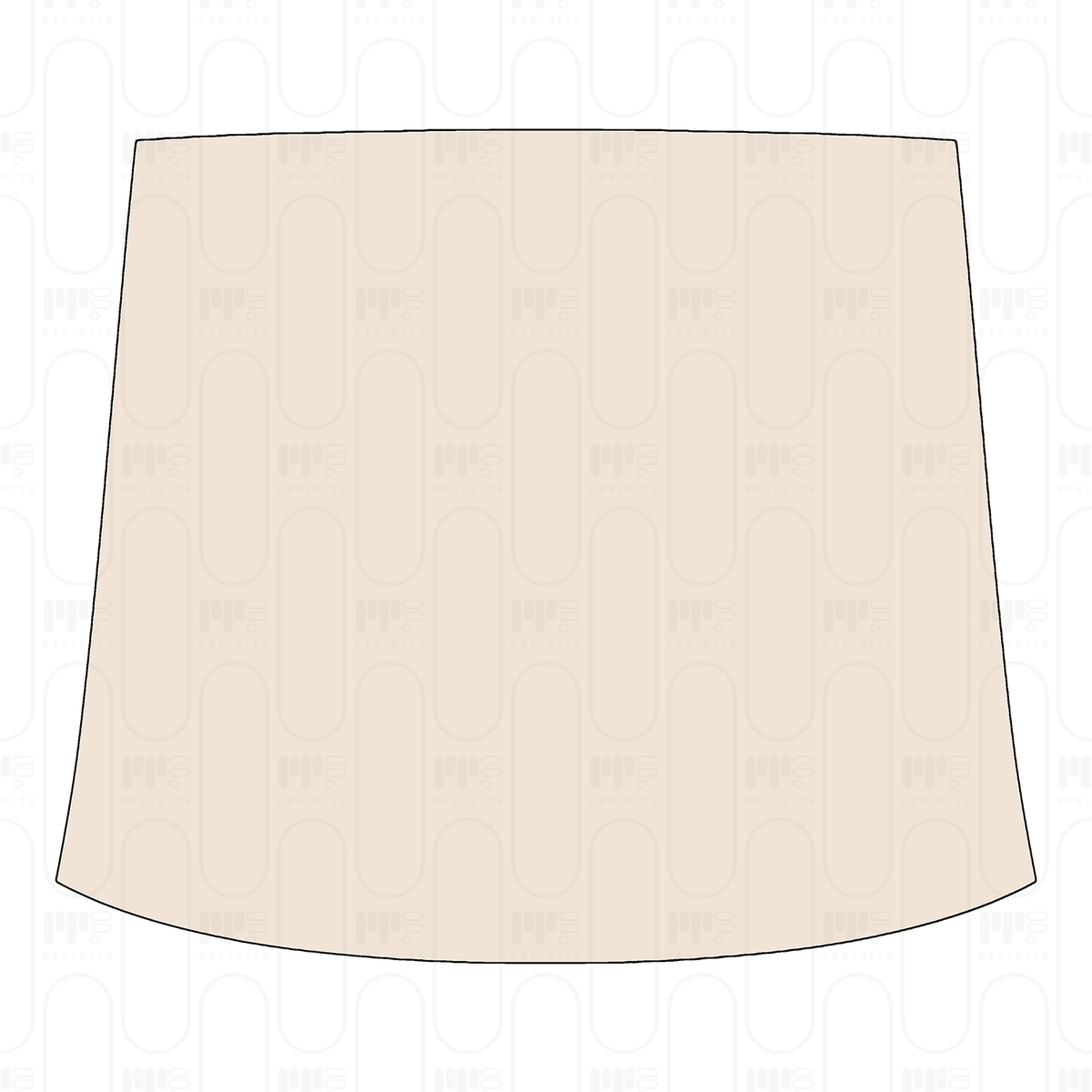 Pre-cut PPF pattern: Roof - Aston Martin