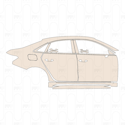 Pre-Cut PPF Audi A3 Sedan RS3 2024