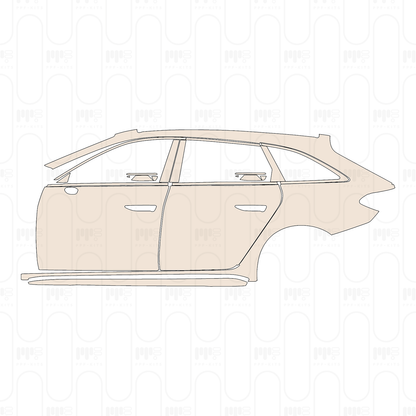 Pre-Cut PPF Audi A5 Avant S-Line 2025