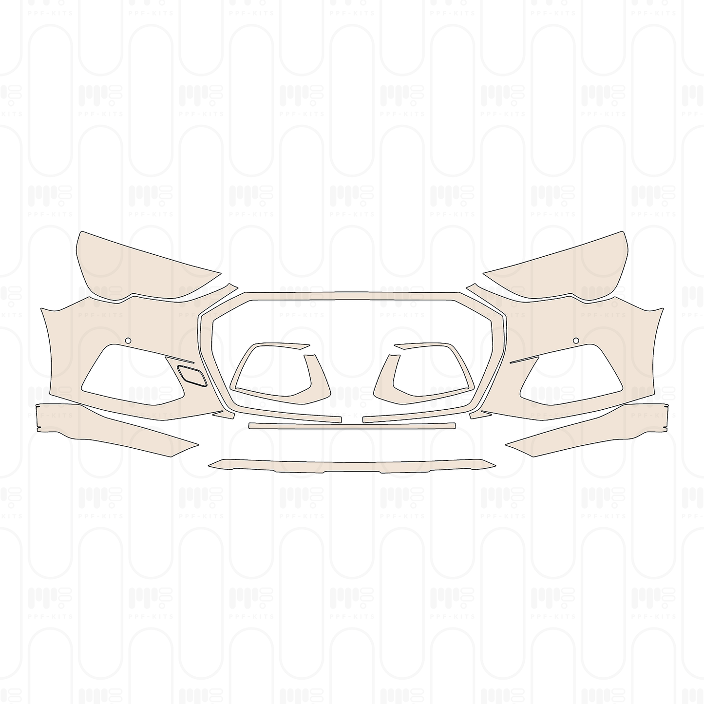Pre-Cut PPF Audi Q3 SUV Base 2025