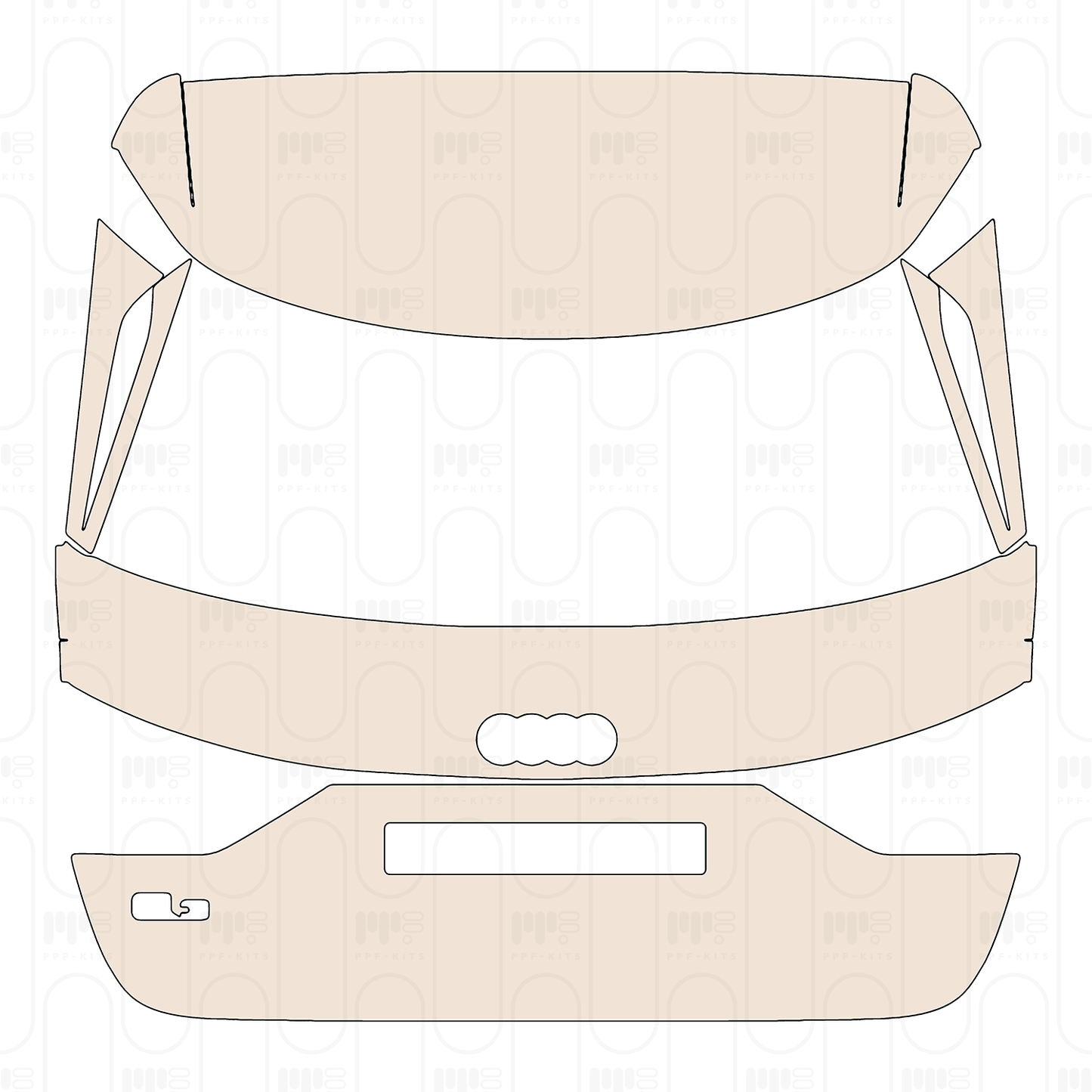 Pre-Cut PPF Audi Q3 SUV S-Line 2025