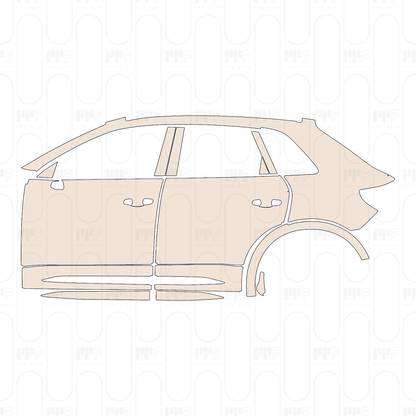 Pre-Cut PPF Audi Q3 SUV RSQ3 2025