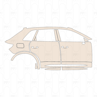Pre-Cut PPF Audi Q3 SUV RSQ3 2025