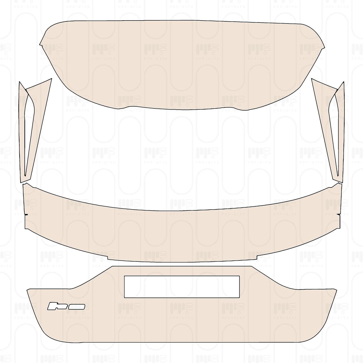 Pre-Cut PPF Audi Q3 SUV RSQ3 2025