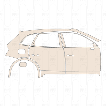 Pre-Cut PPF Audi Q5 Extended Wheelbase Base 2025