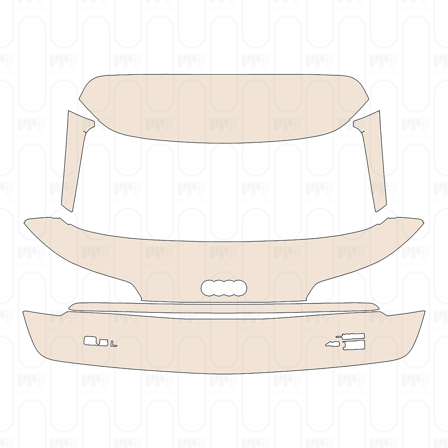 Pre-Cut PPF Audi Q5 Extended Wheelbase Base 2025