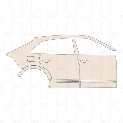 Pre-Cut PPF Audi Q8 Base 2024