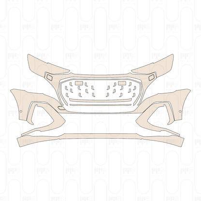 Pre-Cut PPF Audi Q8 S-line 2024