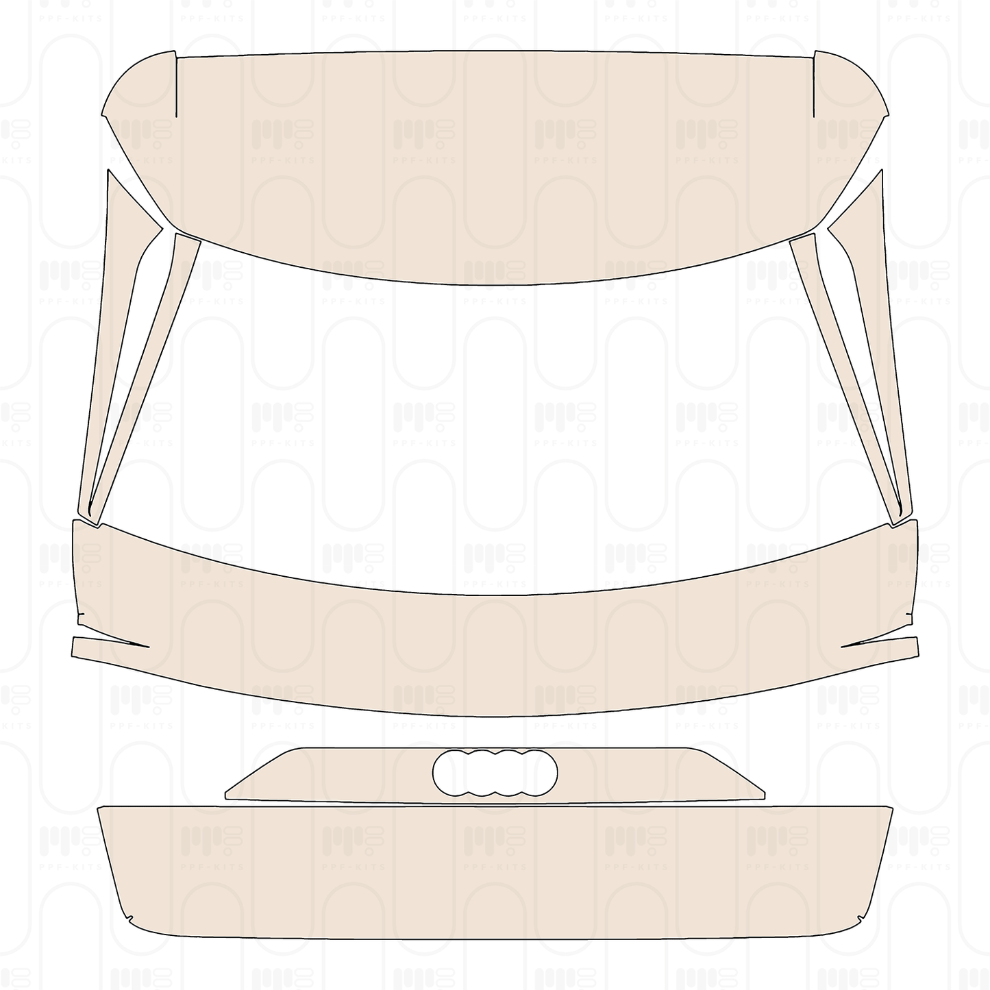 Pre-Cut PPF Audi Q8 SQ8 2024